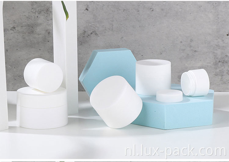 20 ml 30 ml 50 ml aangepaste kleur acryl plastic huidverzorging crème crème fles voor cosmetica
